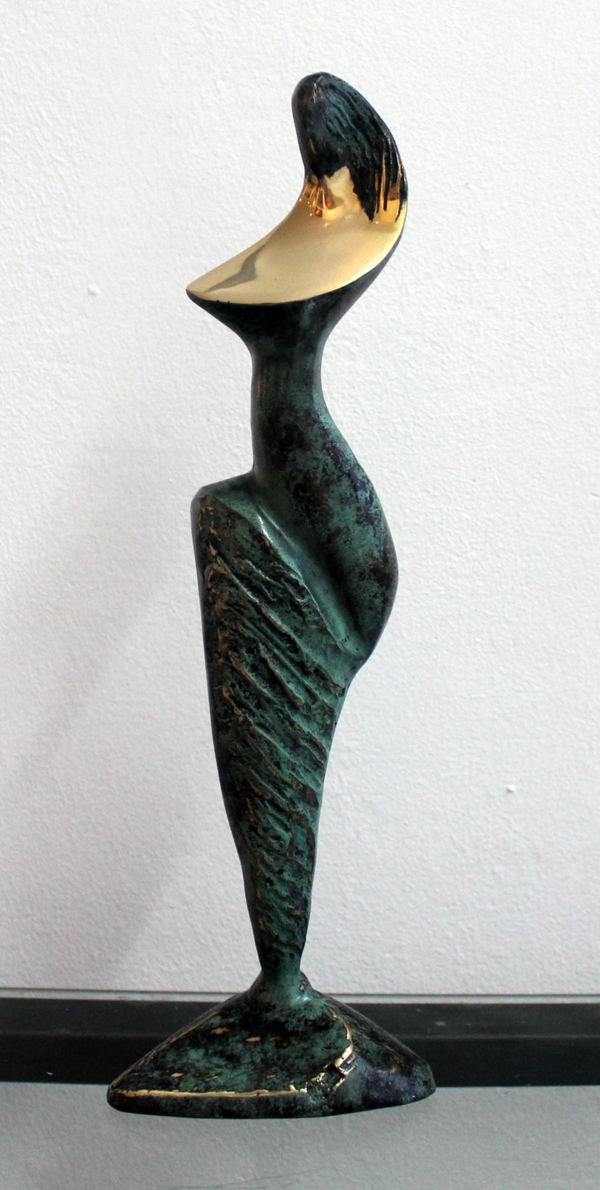 Stanisław Wysocki Nude Sculpture - Dame - XXI Century, Contemporary Bronze Sculpture, Figurative, Nude, Abstract