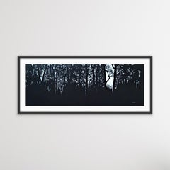 Foresta di Laski - XXI secolo, Disegno a pastello contemporaneo, Paesaggio