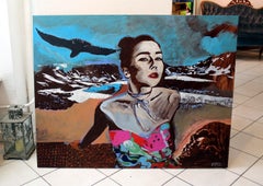 Selva morale e spirituale - XXI Century, Oil painting, Contemporary Figurative