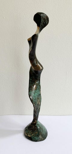 Nude - XXI century Contemporary bronze sculpture, Abstract & figurative