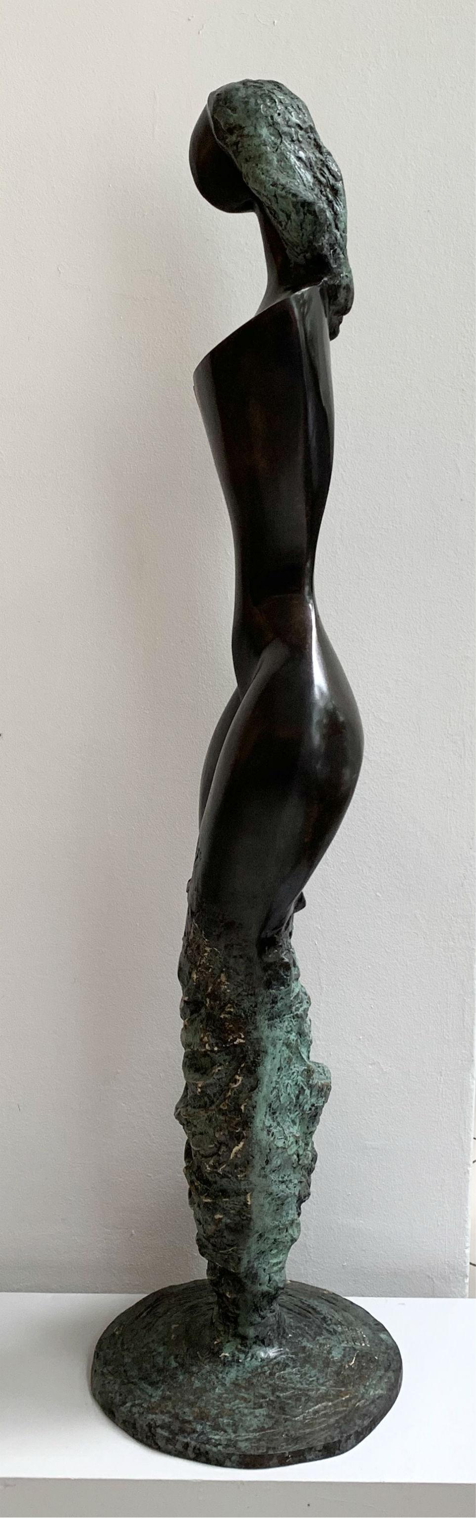 Wave venus - XXI century Contemporary bronze sculpture, Abstract & figurative - Sculpture by Stanisław Wysocki