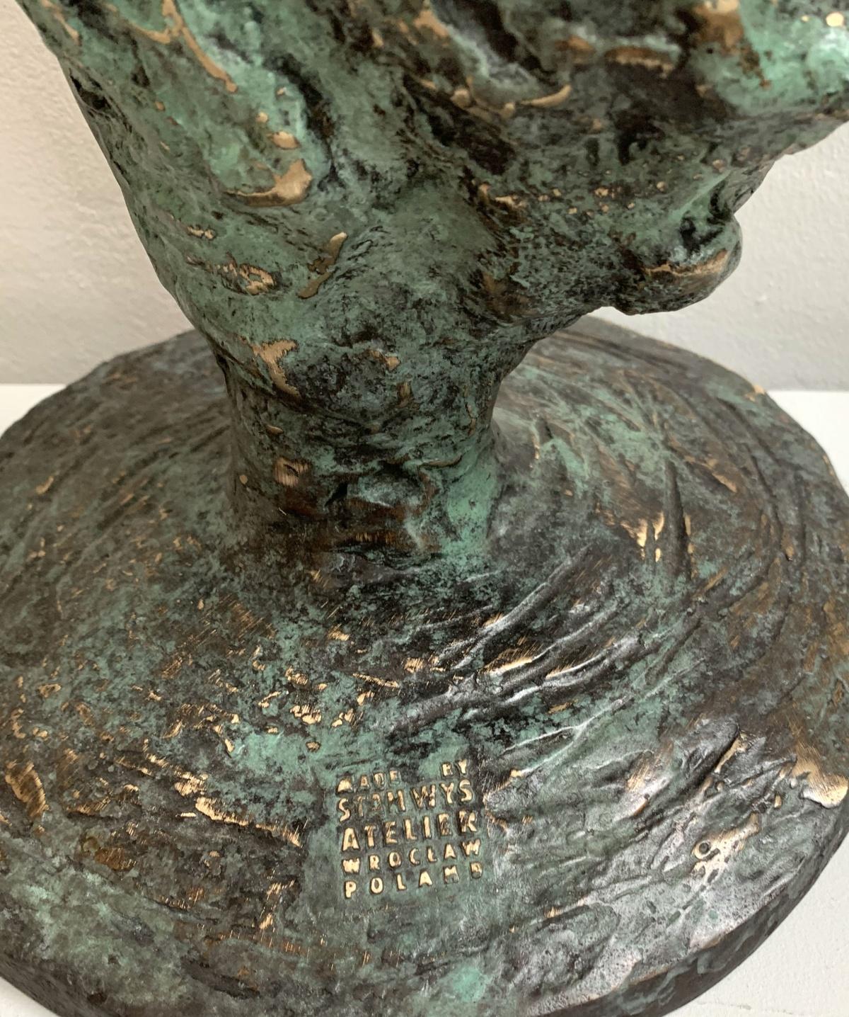 Wave venus - XXI century Contemporary bronze sculpture, Abstract & figurative 1