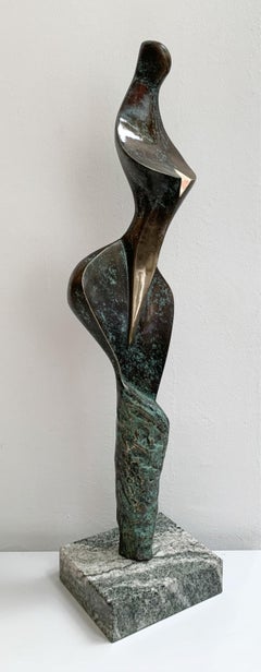 Venus - XXI Jahrhundert Zeitgenössische Bronzeskulptur, Abstrakt und figurativ