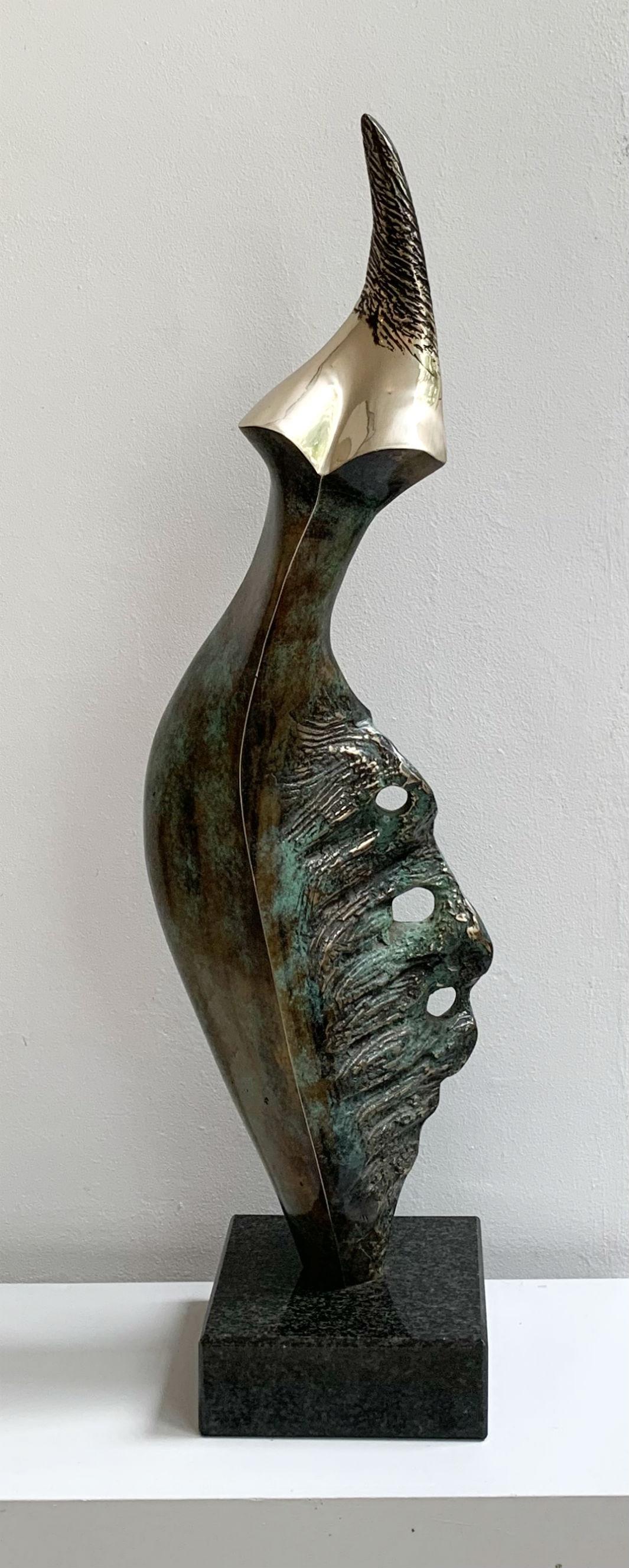 Stanisław Wysocki Abstract Sculpture - Aphrodite - XXI century Contemporary bronze sculpture, Abstract & figurative