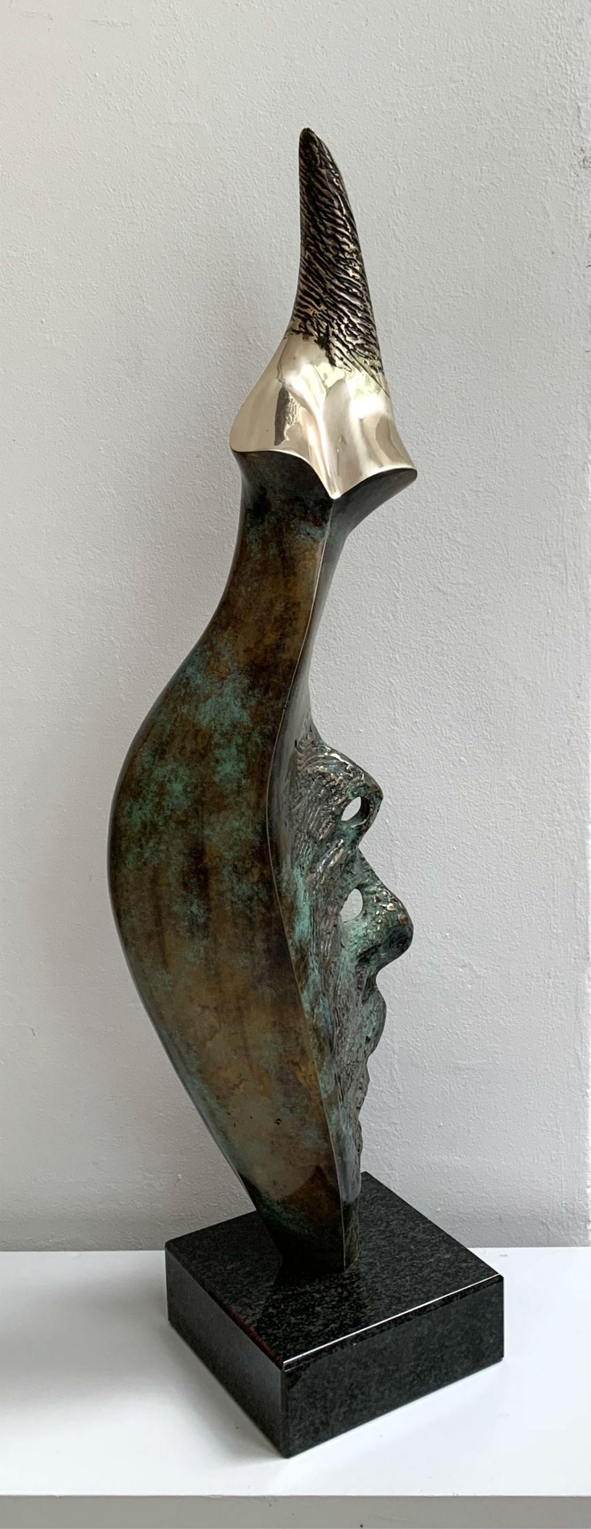 Aphrodite - XXI century Contemporary bronze sculpture, Abstract & figurative - Sculpture by Stanisław Wysocki