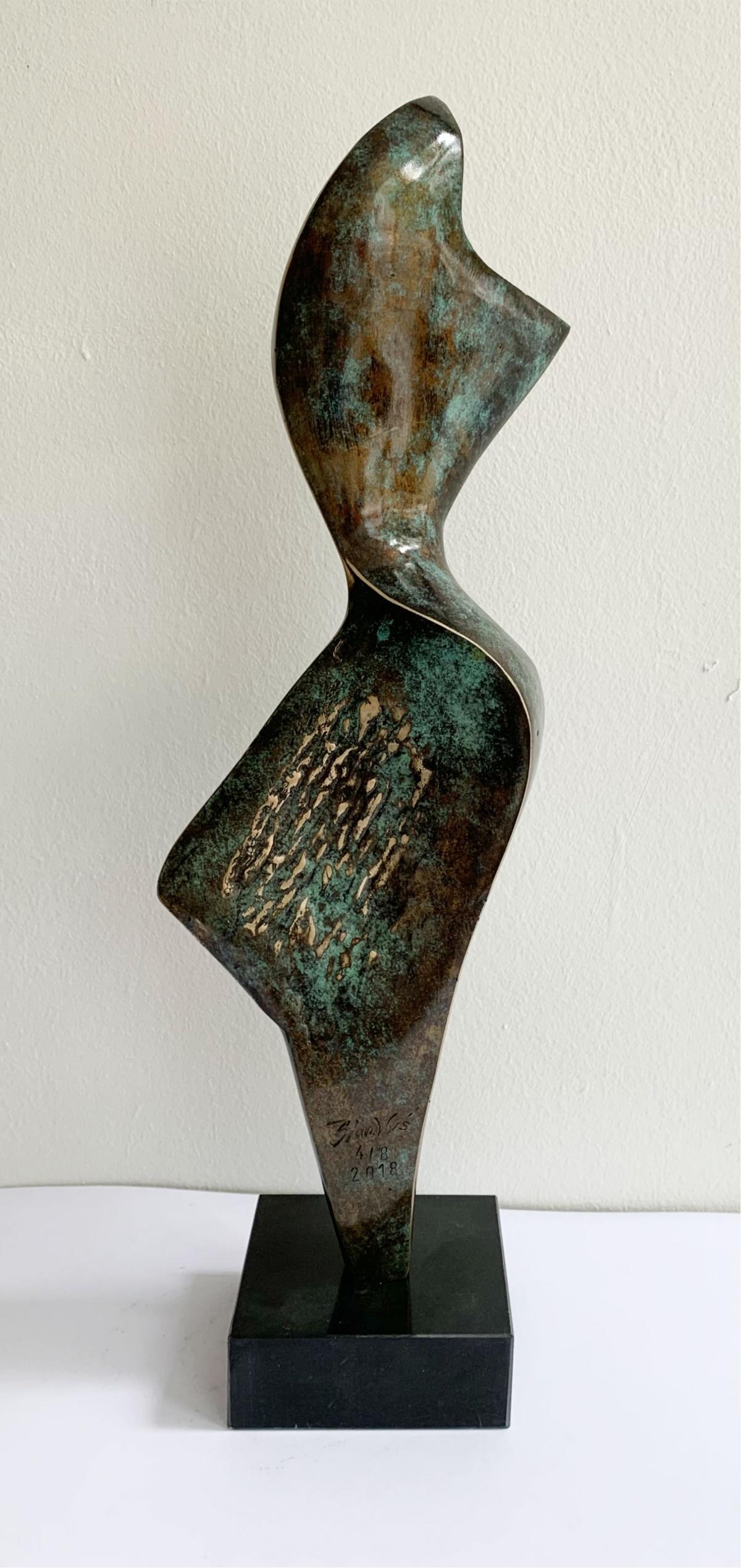 Copy 4 of 8
Dimesnions of sculpture including base

STANISŁAW  WYSOCKI (b. 1949)
Wysocki studied at the Academy of Fine Arts in Poznań (1978-1980) and then at the Hochschule der Kunste in Berlin under prof. J.H. Lonas. He received his diploma in