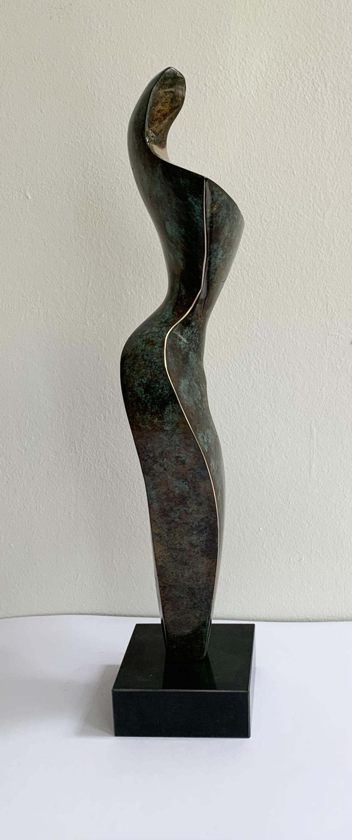 Dame VII - XXI century Contemporary bronze sculpture, Abstract & figurative 2