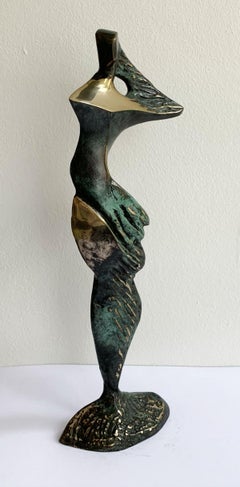 Venus VI - XXI century Contemporary bronze sculpture, Abstract & figurative