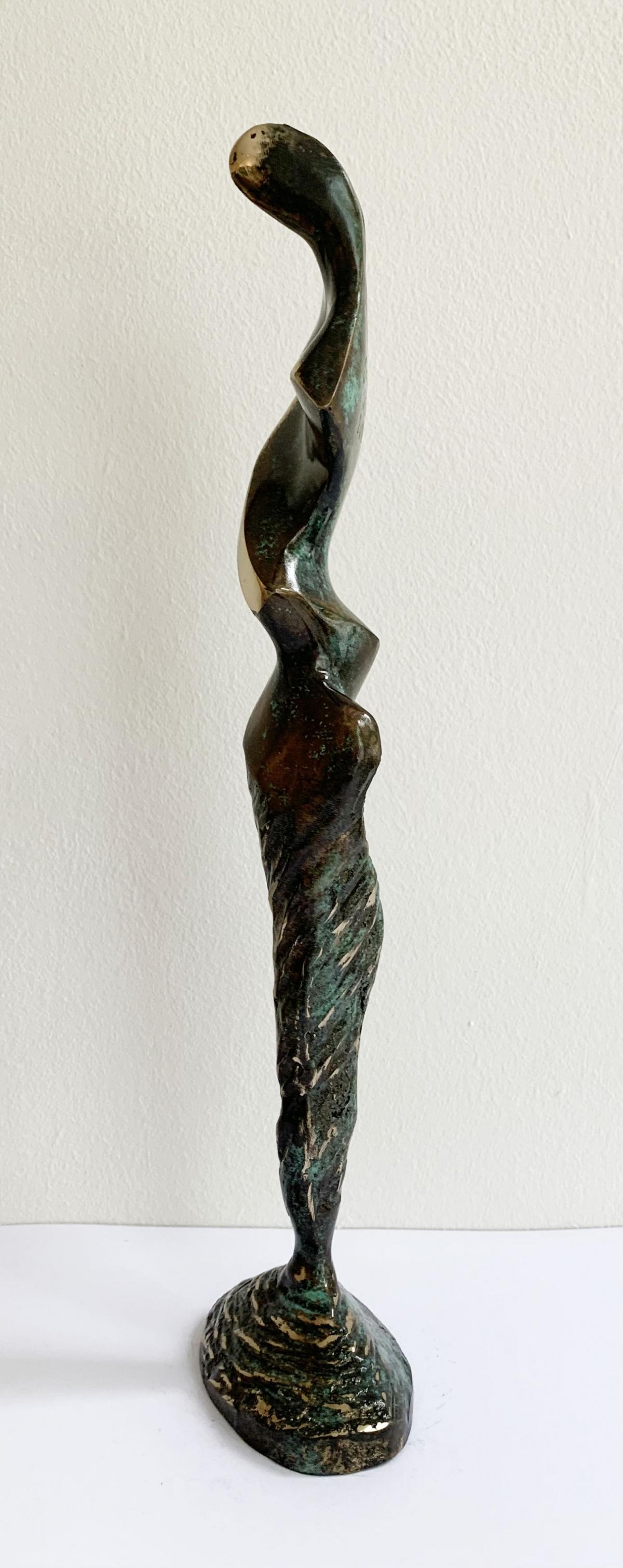 Nude - XXI century Contemporary bronze sculpture, Abstract & figurative - Sculpture by Stanisław Wysocki