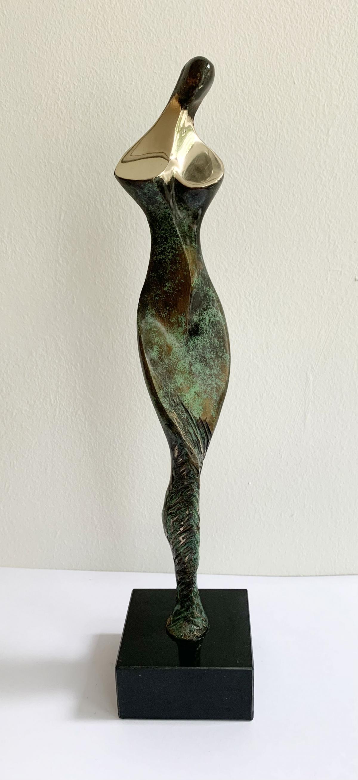 Stanisław Wysocki Abstract Sculpture - Nude - XXI century Contemporary bronze sculpture, Abstract & figurative