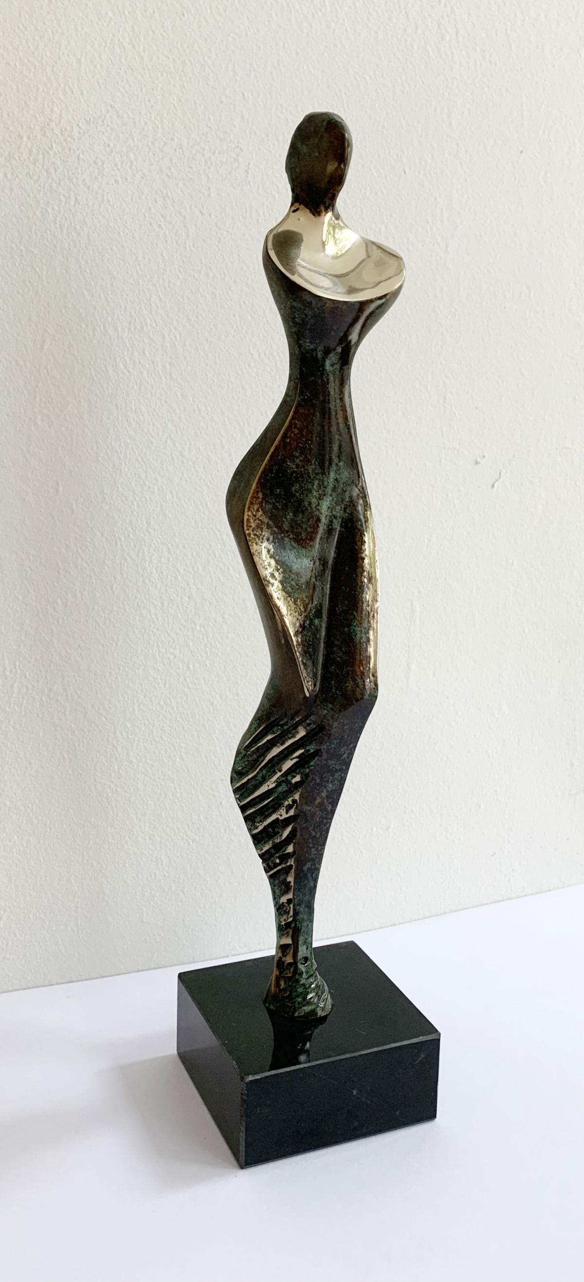 Nude - XXI century Contemporary bronze sculpture, Abstract & figurative - Sculpture by Stanisław Wysocki