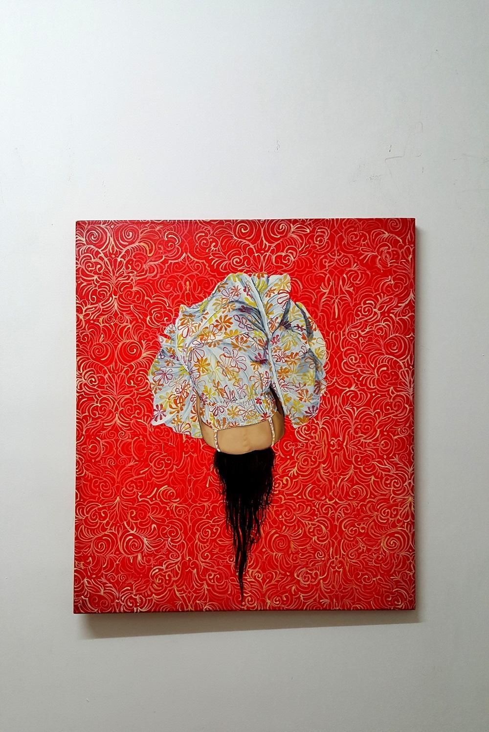 Standby V - Siglo XXI, Pintura al óleo, Figurativo contemporáneo - Painting de Kamila Gruszecka