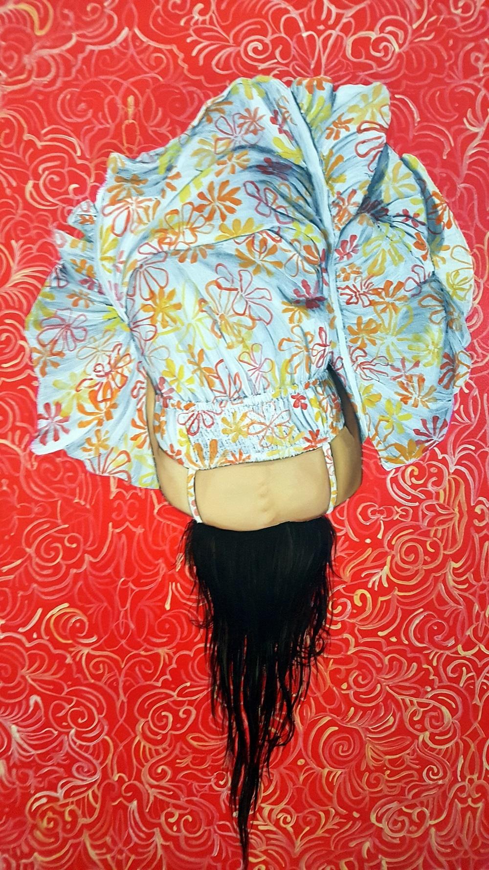 Standby V - Siglo XXI, Pintura al óleo, Figurativo contemporáneo - Painting Contemporáneo de Kamila Gruszecka