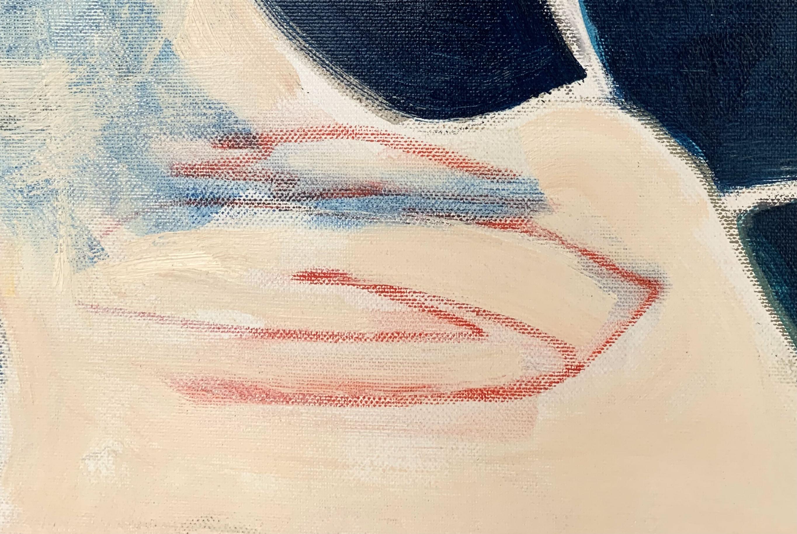 Su un tappeto - XXI secolo, Natura morta, Pittura ad olio figurativa, Colori vivaci in vendita 1