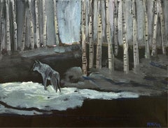 Recuerdos y sueños Siglo X - XXI Óleos figurativos Paisaje Animal