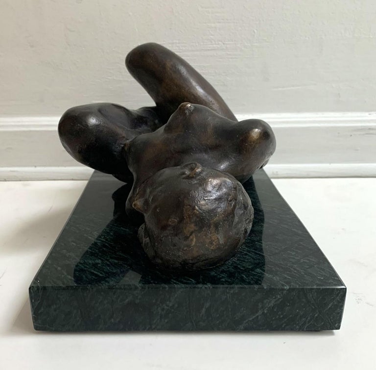 Woman - XXI century Contemporary figurative bronze sculpture, Classical, Realism For Sale 2