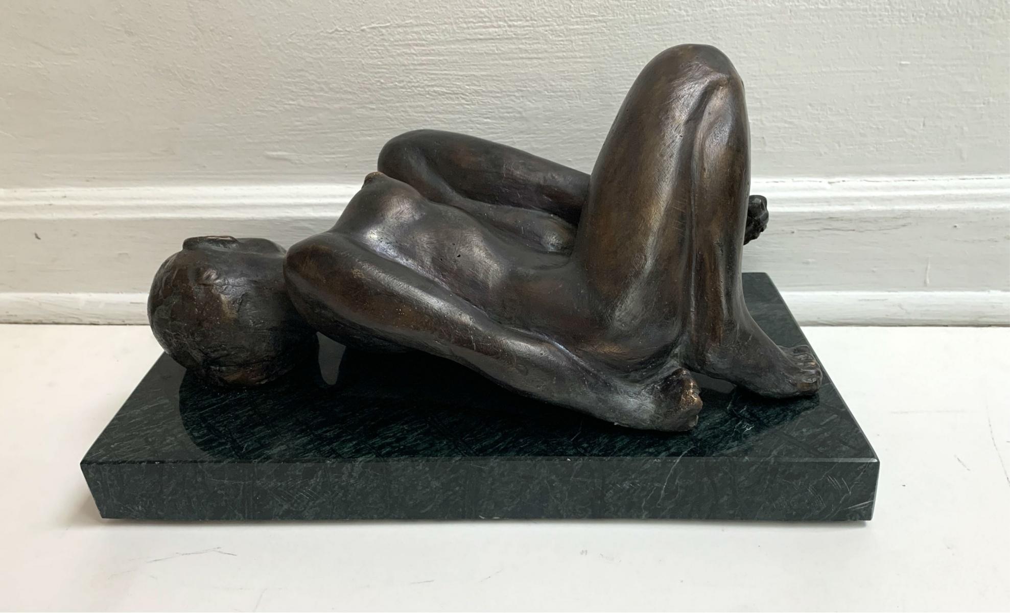 Woman - XXI century Contemporary figurative bronze sculpture, Classical, Realism 1