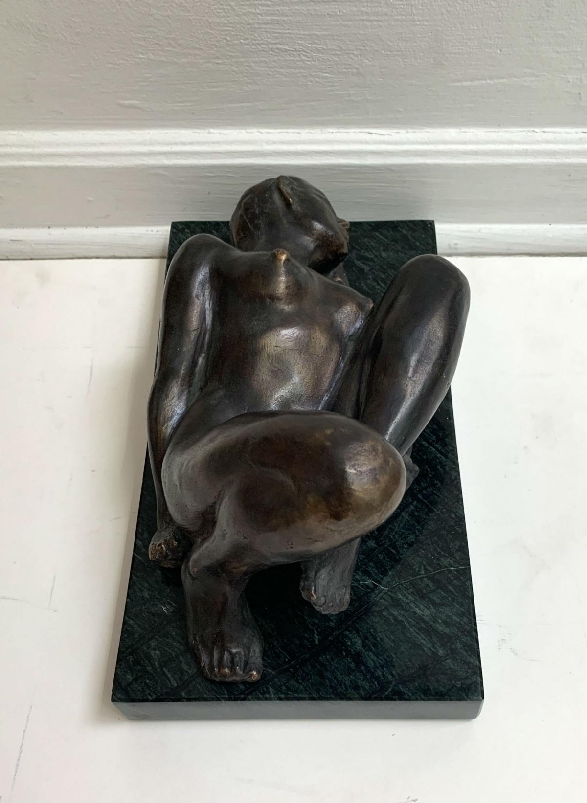Woman - XXI century Contemporary figurative bronze sculpture, Classical, Realism For Sale 3