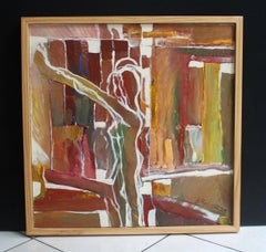 Raggiungere - XXI secolo, Pittura a olio contemporanea, Nudo