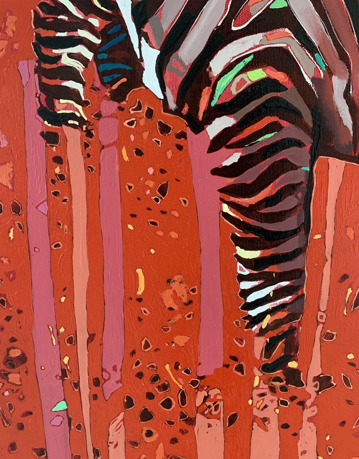 Zebra 07 ( Animal) - XXI Century, Contemporary Figurative Oil Painting, Animals 1