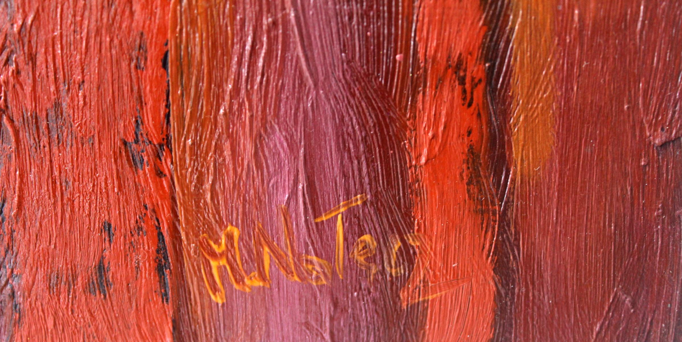 Giardini d'infanzia X-XXI secolo, Dipinti a olio figurativi, Colorati, Paesaggio - Painting Altro stile artistico di Magdalena Nałęcz