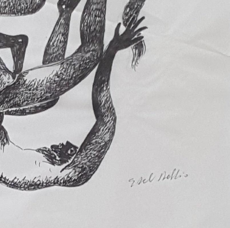 Ensemble - XX siècle, Dessin, Nu, Noir et blanc - Art de Giuseppe del Debbio