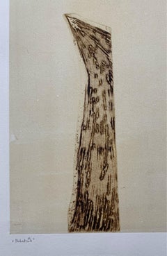 Untitled - Mixed print technique, Contemporary abstract print