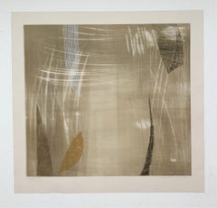 Untitled - Mixed print technique, Contemporary abstract print