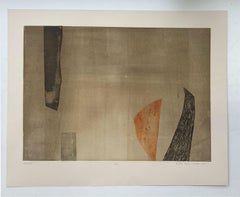 Composition - Mixed print technique, Contemporary abstract print