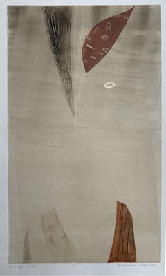 Untitled - Mixed print technique, Contemporary abstract print