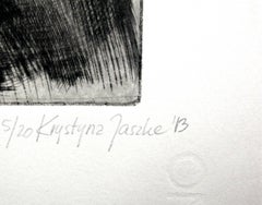 Schwarzer Engel – XXI. Jahrhundert, Schwarzer und weißer figurativer Druck, Mythos