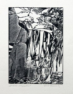 Il tamburino della vittoria - XX secolo, Incisione in bianco e nero, Figurativo