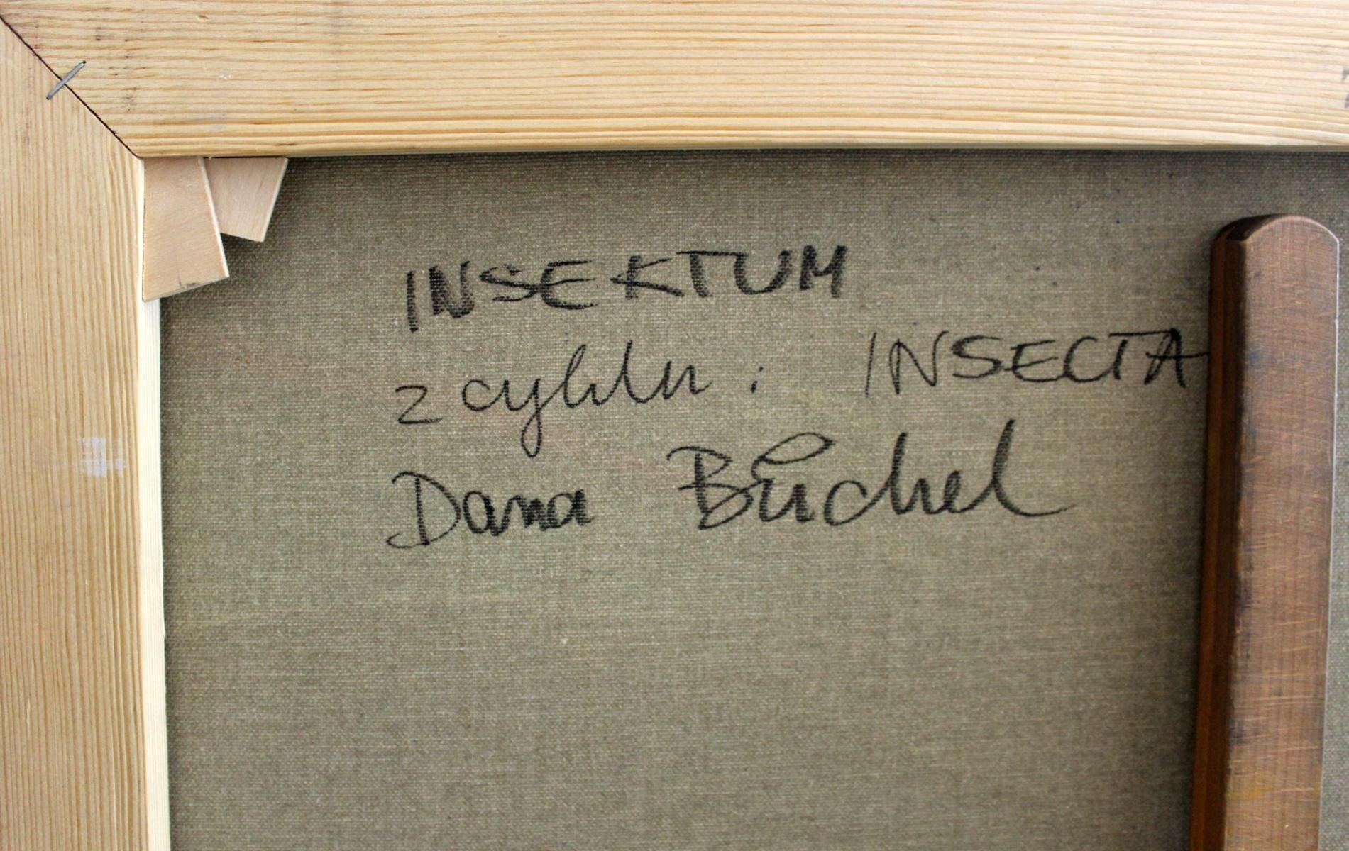 Insektum - XXI secolo, Pittura colorata ad olio, Astrazione - Painting di Dana Buchel