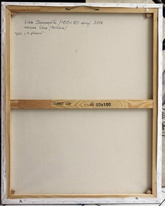 Media sombra - Siglo XXI, Pintura acrílica, Abstracción, Colorido