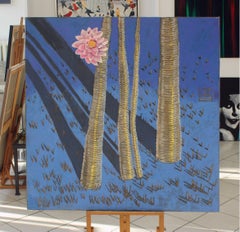 Rings 14 - Contemporary Acrylic Painting, Colorful, Vibrant, Ornaments, Patterns