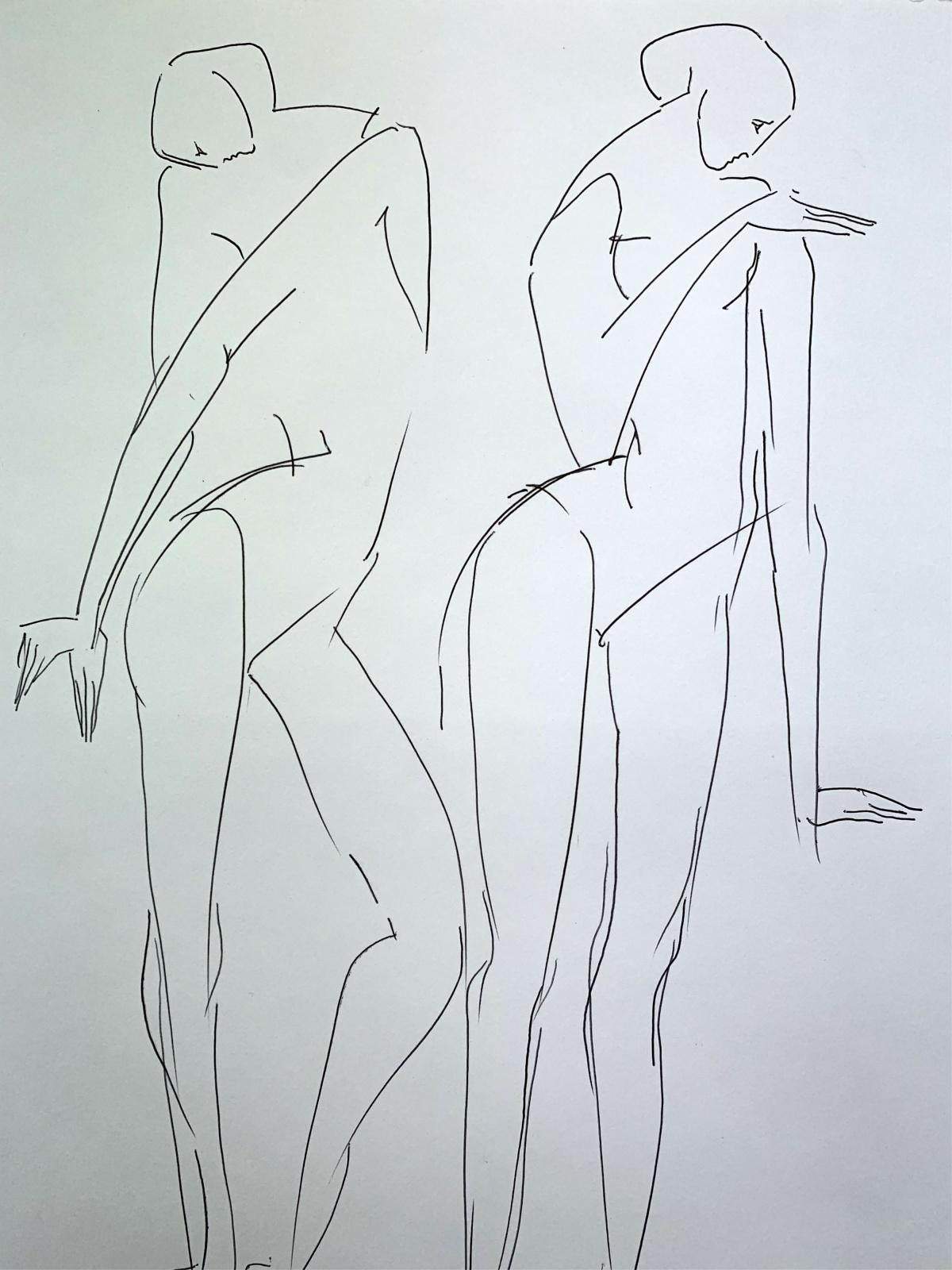 No Title- XXI Century, Contemporary Drawing, Black And White - Other Art Style Art by Katarzyna Zygadlewicz