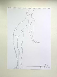 No Title - XXIe siècle, dessin contemporain, noir et blanc