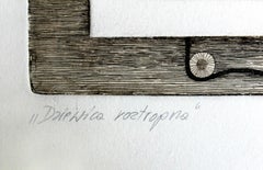 Virgin most prudent - XXI century, Etching print, Figurative, Surrealist