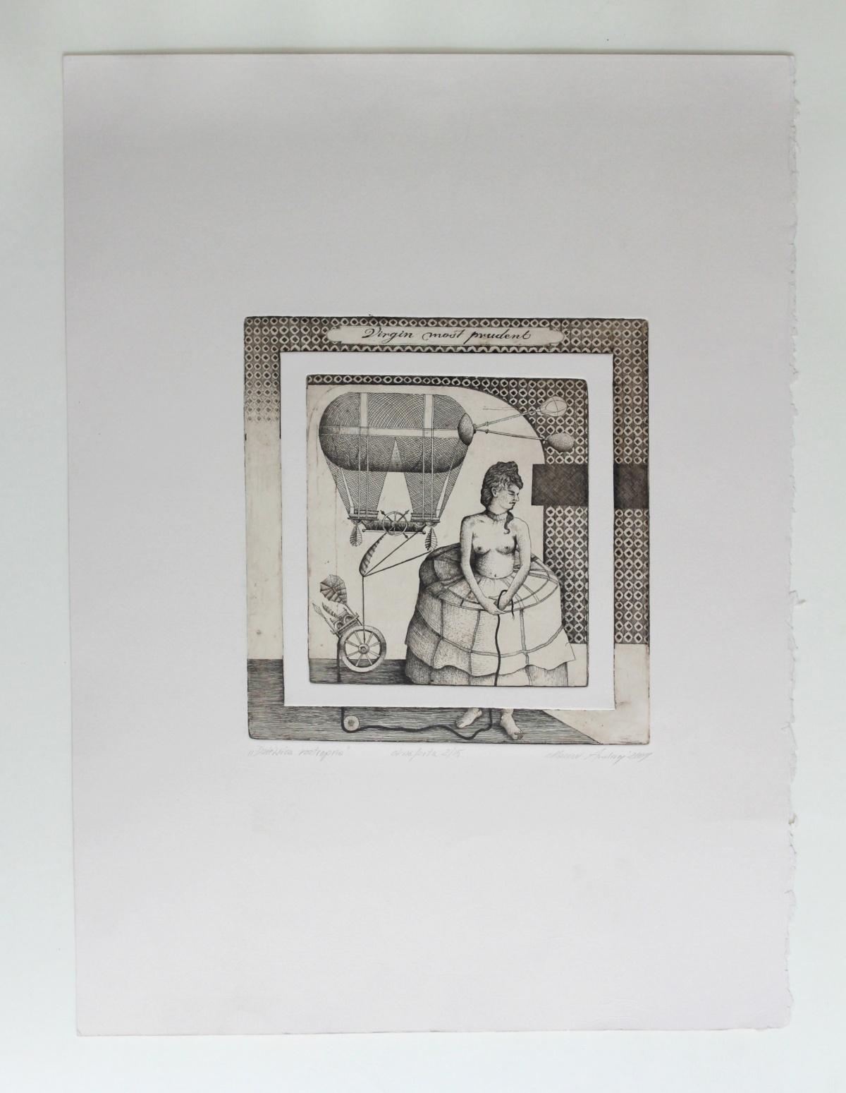 Edizione limitata. ANDRZEJ Mazur è nato a Słupsk. Ha studiato all'Academy of Fine Arts di Cracovia. Ha ricevuto il diploma nel 1985. Illustratore, pittore, grafico, designer di gioielli, organizzatore di mostre ed eventi artistici. Durante il suo