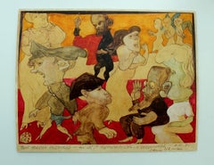 Letter to Hieronymus Bosch - XX century, Colourful figurative painting