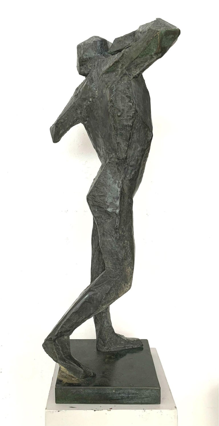 Pawel Orlowski Dusk Contemporary figurative bronze sculpture, Human figure For Sale at 1stDibs