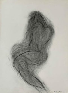 Untitled - Contemporary pencil drawing, Figurative, Black & white