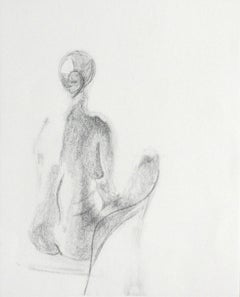 Nude - 21st Century, Contemporary Figurative Engraving, Black and White