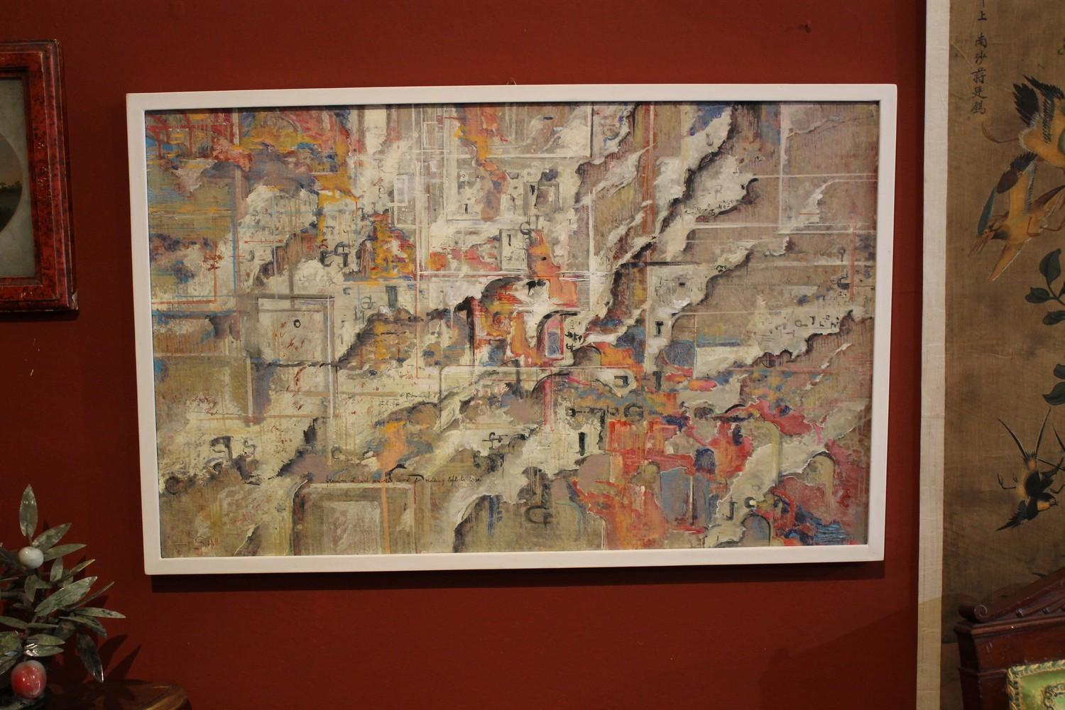 quadro tela strappata