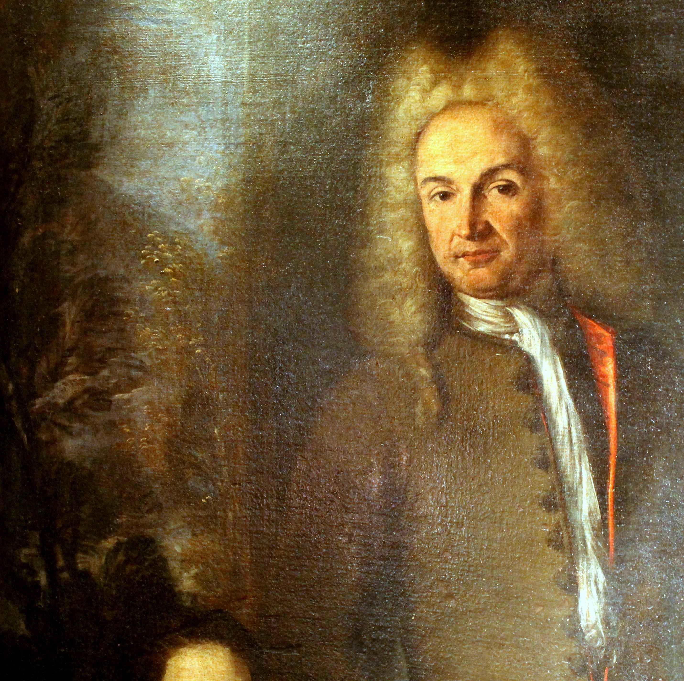 Öl auf Leinwand Gemälde, Porträt der italienischen Adelsfamilie des Grafen Zanardi (Schwarz), Portrait Painting, von Lucia Casalini Torelli