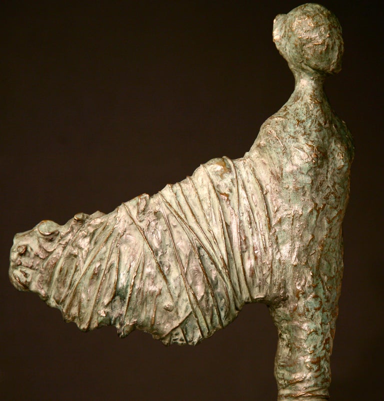 Frank Arnold Abstract Sculpture - Bronze Sculpture “Spirit” 
