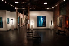 Oil on Canvas “Azul Paseo”