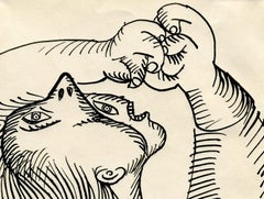 Femme qui crie, Contemporary, Late 20th Century
