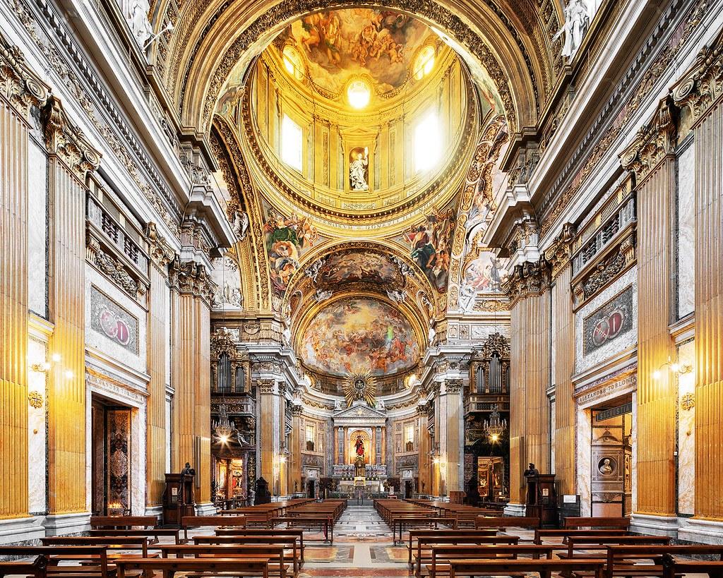 Mac Oller Interior Print - Chiesa del Gesu, Rome, Italy, Churches of Rome