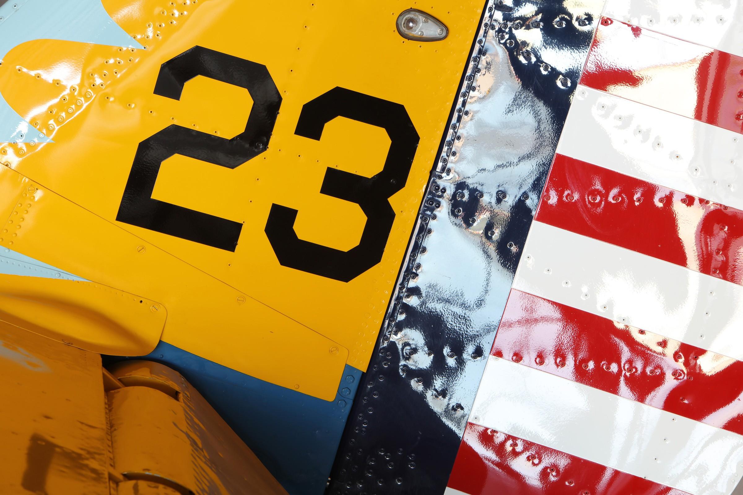 Stearman Tail, Boeing Stearman model 75, Chino, USA